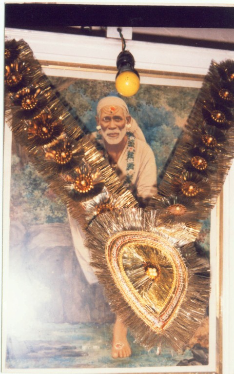 Sai Baba was in the house of Sai Mahabhakta Govinda Raghunath Dabholkar
